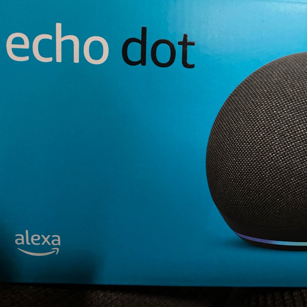 Amazon Echo Dot in Black
